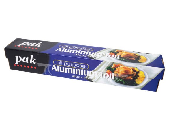 PlusPak 44cm General Purpose Foil Roll - 150mtrs